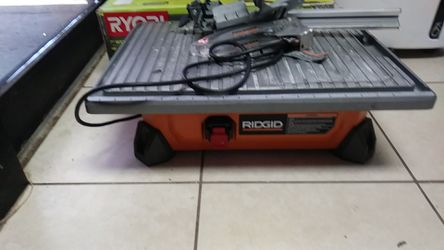 Ridgid tile saw