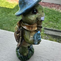 Welcome- Standing Turtle Figurine By Gerson