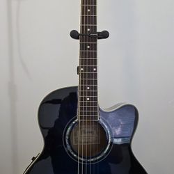 Ibanez Acoustic-Electric Guitar & Marshall Amp