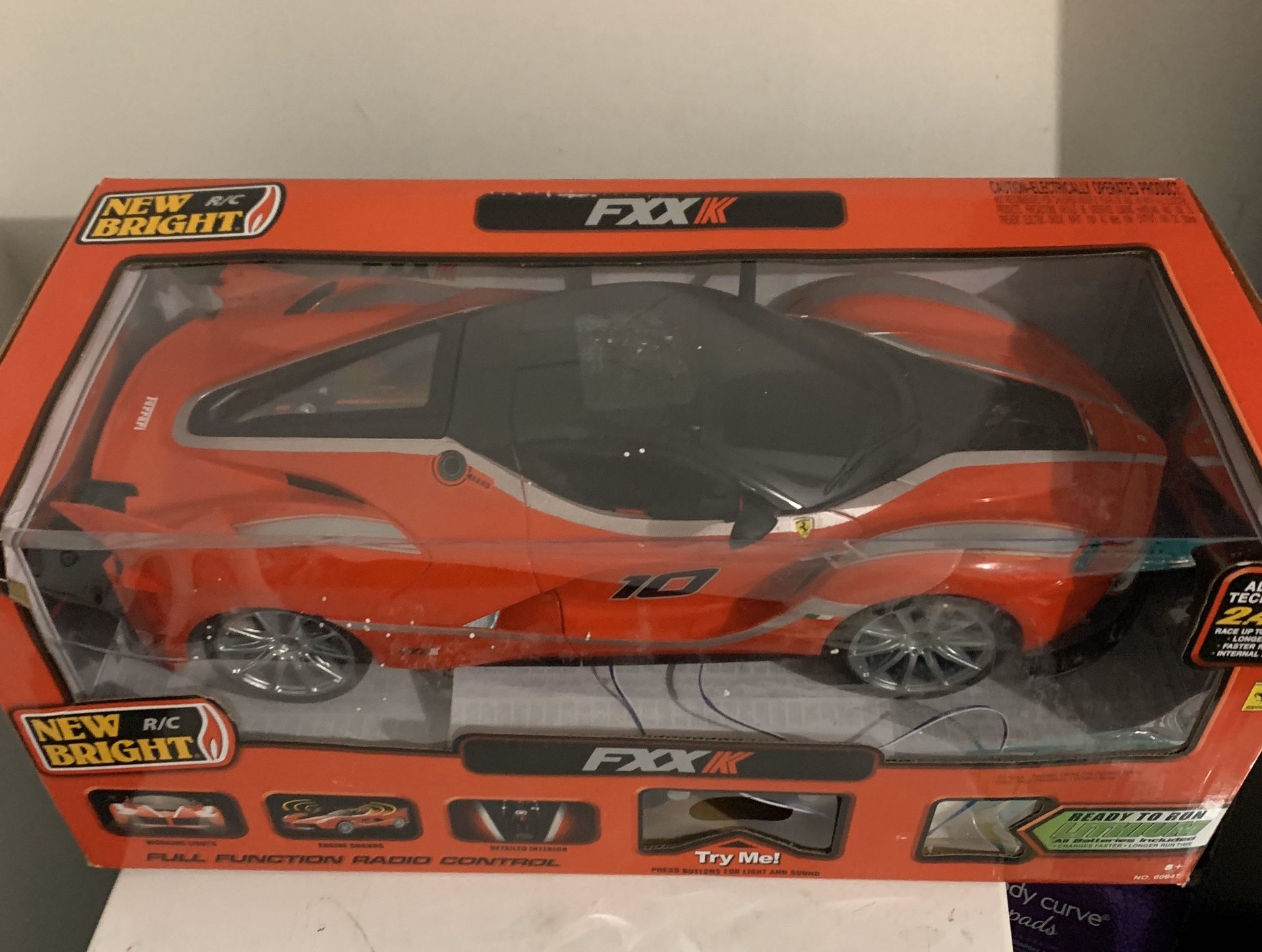 New Bright Ferrari FXXK Radio Control Vehicle
