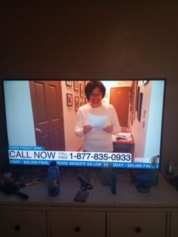 50 in brand new tv