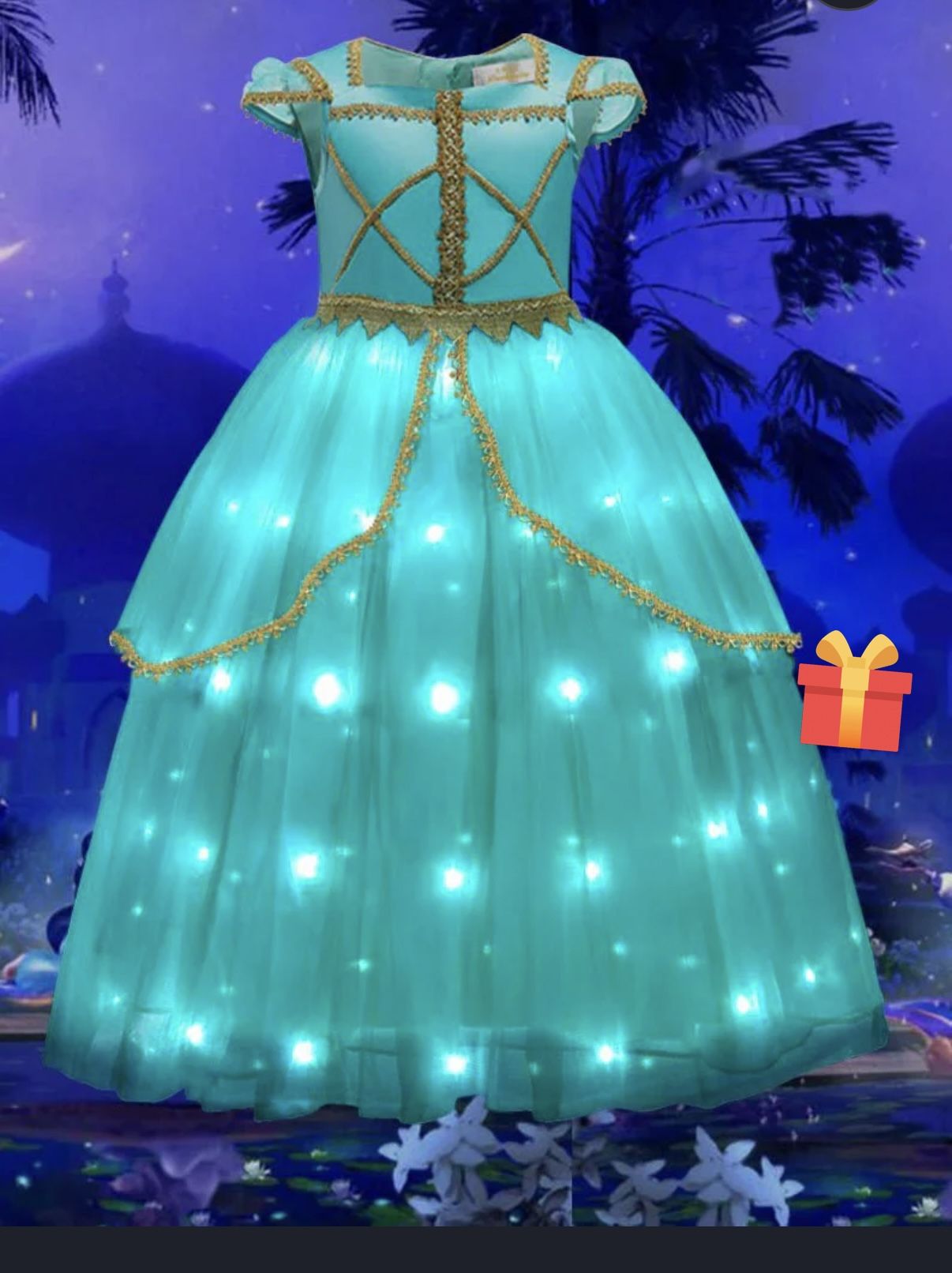 LIGHT-UP Princess Jasmine Dress
