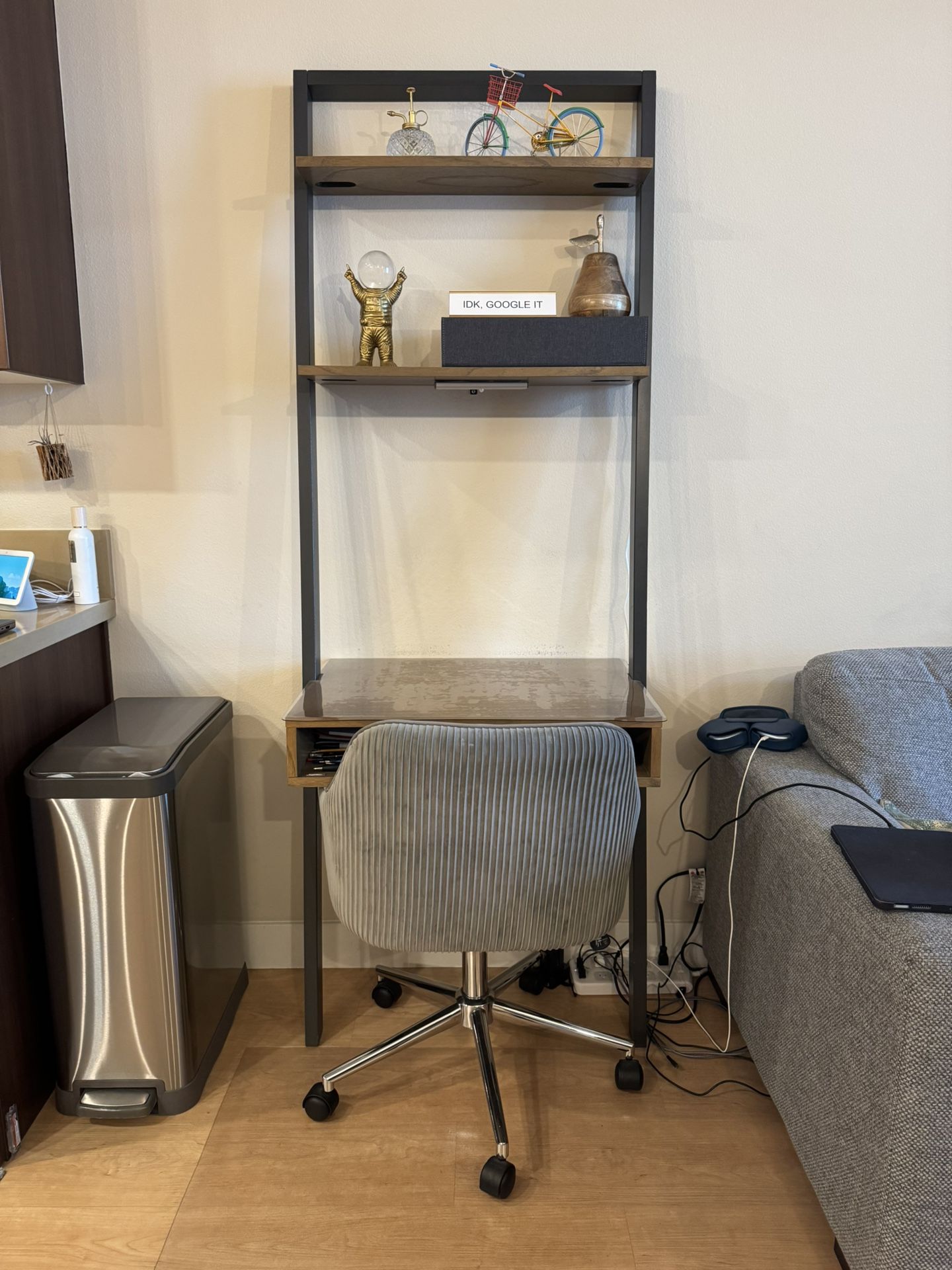West Elm Ladder Shelf Desk