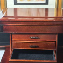 Vintage Multi Compartment Jewelry Box