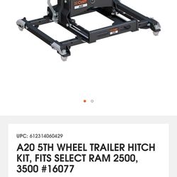 Fifth Wheel Hitch