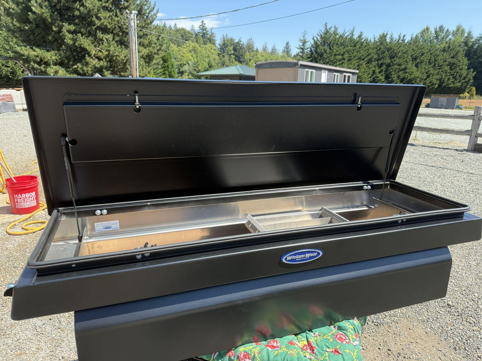 WickumWeld Tool Box For Toyota Tacoma Truck.