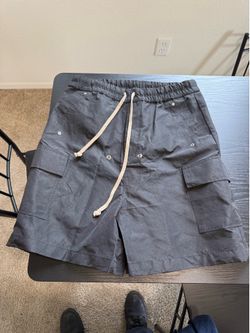 rick owens type shorts