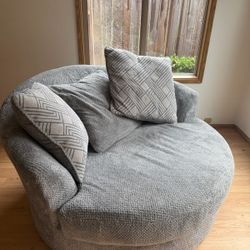 Swivel Loveseat $300