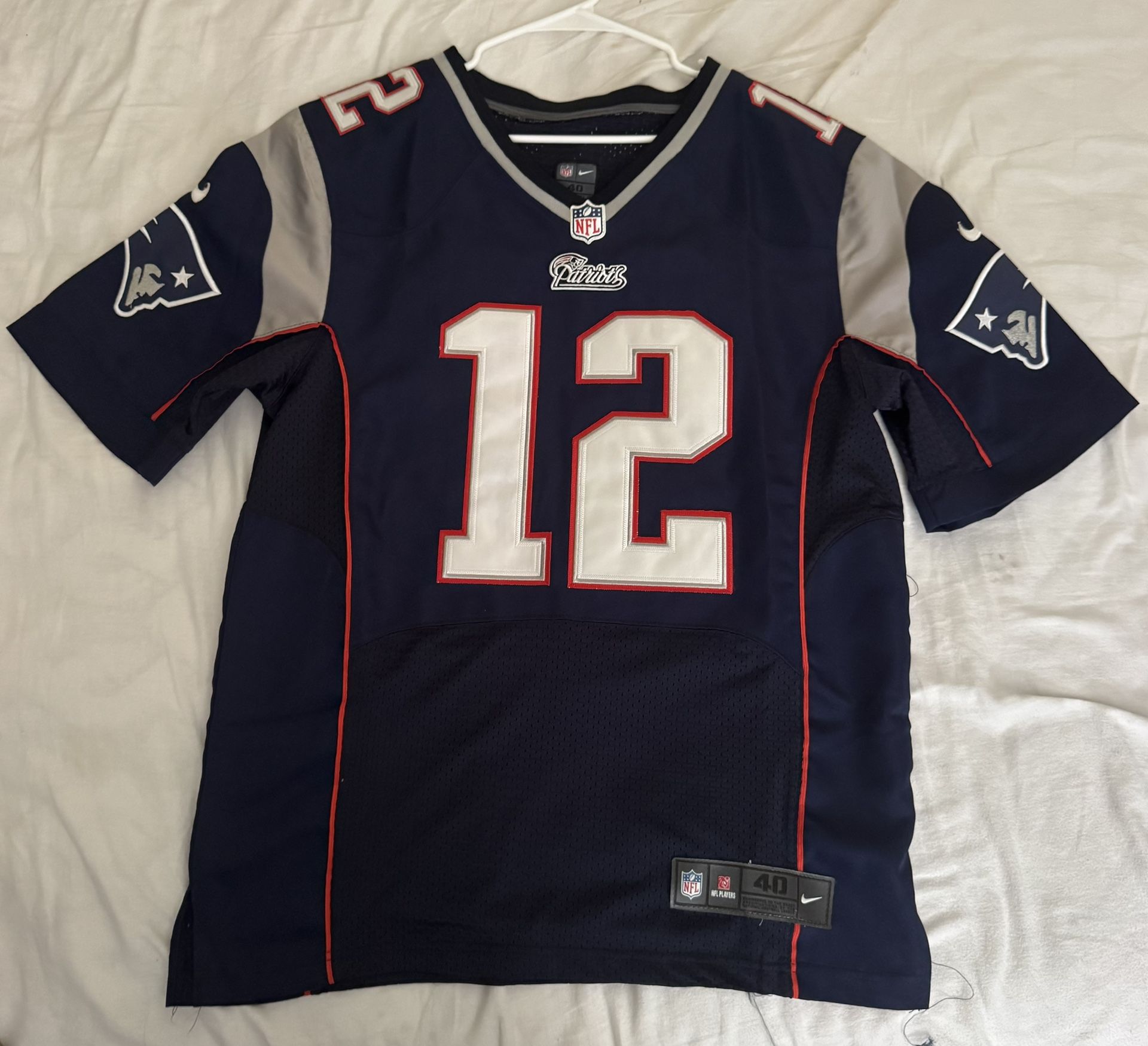 Nike On Field New England Patriots Tom Brady Jersey Size 40 M