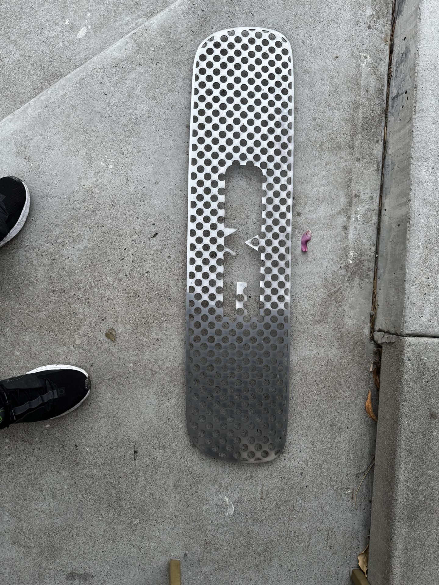 Front Punch Grille Chrome