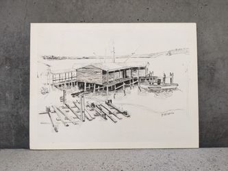 Rare Signed Ziemer '66 Art Print