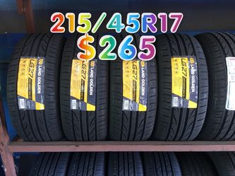 New 215/45R17