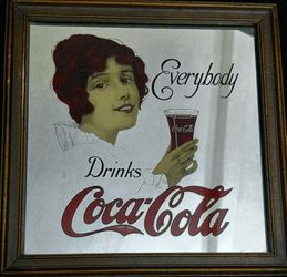 Coca cola sign