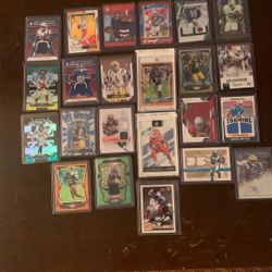 Football Running Back Card Lot