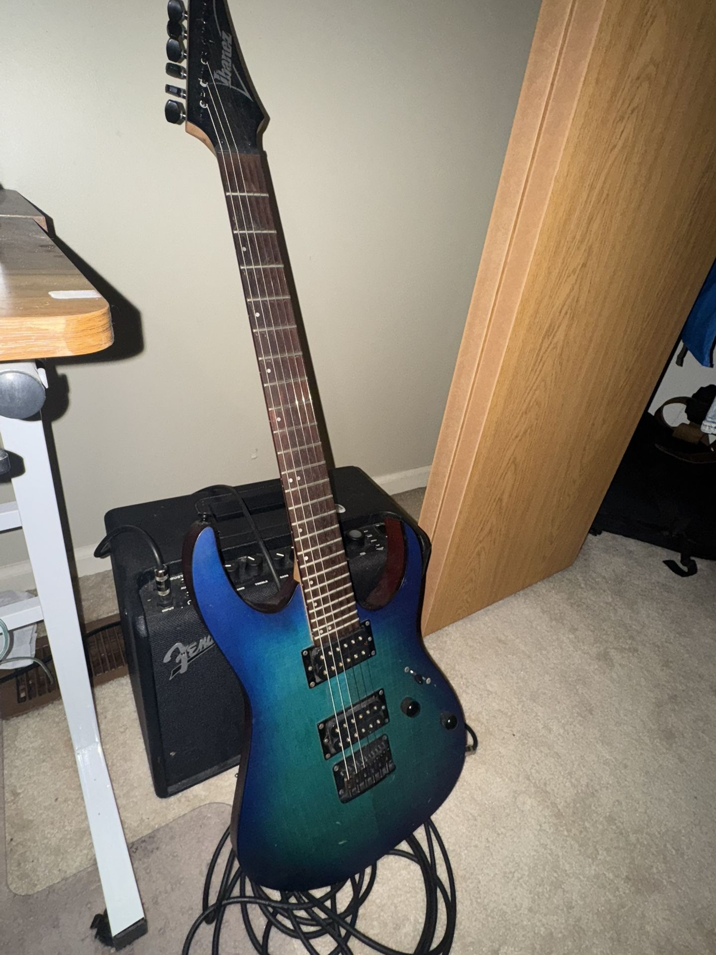 Ibanez Guitar and Amp