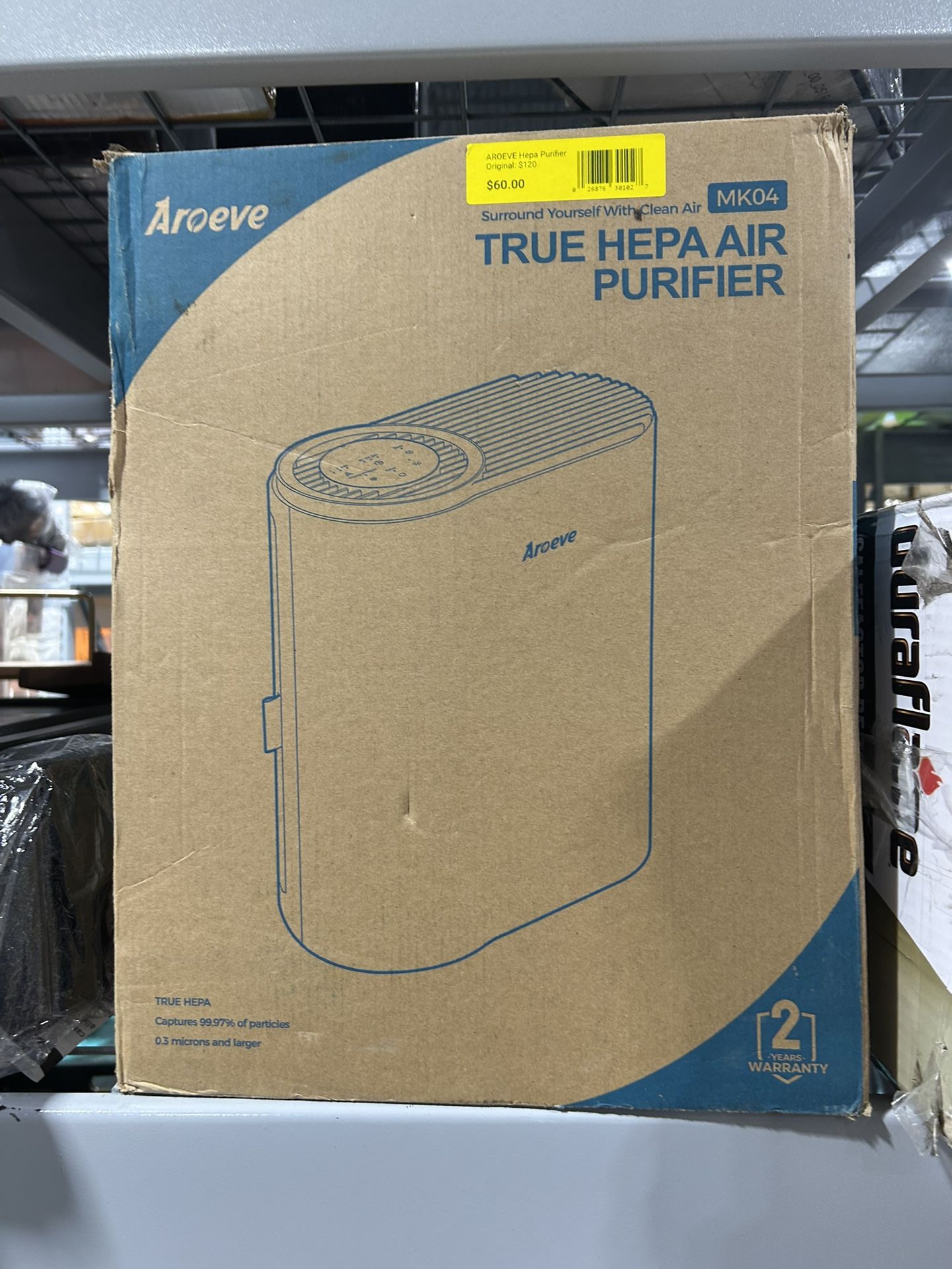 Aroeve True Hepa Air Purifier
