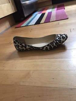 Anne Taylor leopard flats 7.5