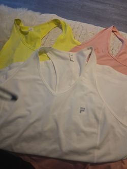 Fila workout shirts women siz xl new ? $20 all 3