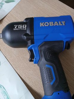 KOBALT. AIR IMPACT. 750 Max. Ft/ Lb.