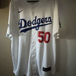 DODGERS MOOKIE BOOTS WORLD SERIES JERSEY