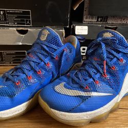LeBron 12 Low Hyper Cobalt Size 10