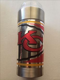NFL Kansas City Chief 24oz. Vacuum Insulated Tumbler New