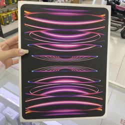 iPad Pro 12.9” 6th Gen M2 128GB > Finance For $50 Down Payment!!!!