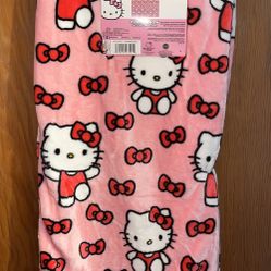 Hello Kitty Throw/blanket