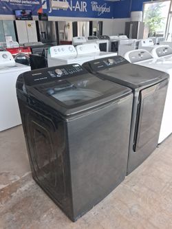 WASHER AND DRYER SAMSUNG KING SIZE CAP.....INC WARRANTY