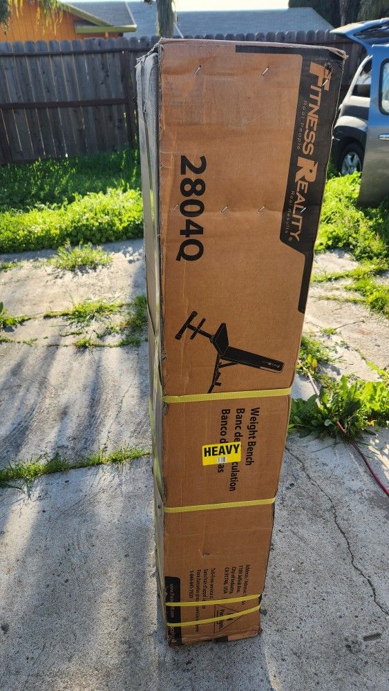 Fitness Reality Weight Bench