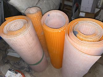 400+ Sqft Of Ditra Schluter Membrane Retails For Over $900 