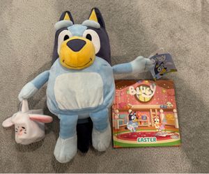 Bluey Easter Plush & Book