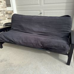 FREE Black Futon Sofa!