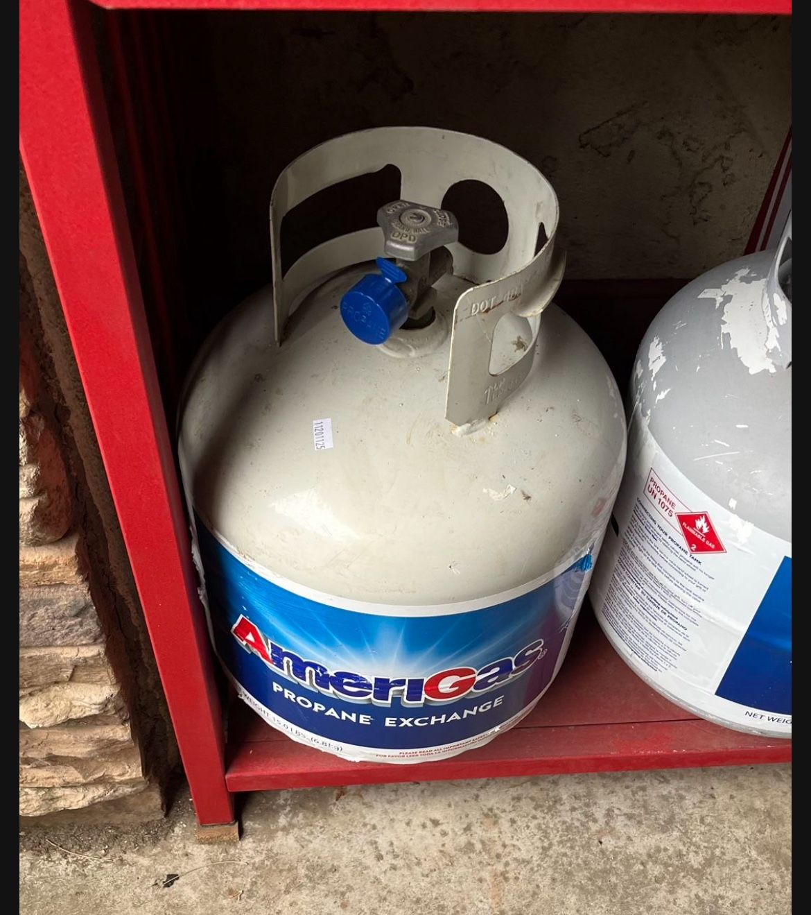 Amerigas Propane Tank Full And Ready 