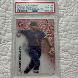 2022 Topps Pristine Pink Refractor Xander Bogaerts  PSA 10