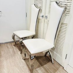 Couple's Wedding Throne Luxury Chairs Set Of 2.