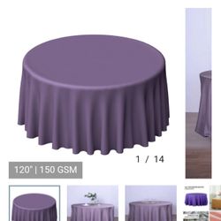 22 Round Table Clothes 