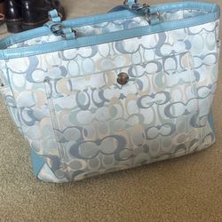 Vintage Coach Diaper Bag 