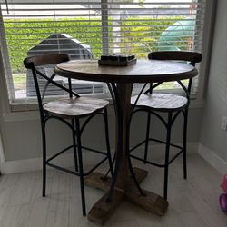 Pier 1 Pub Table + Chairs