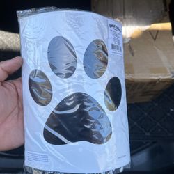 Dog Paw Decal Stickers (Whole Box)