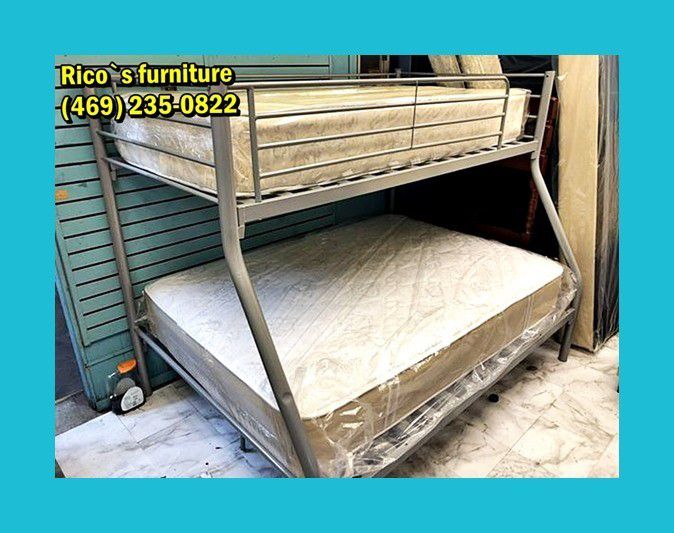 New bunk bed with matresses for