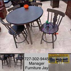 SWIVEL CHAIRS! COUNTER HEIGHT! WOW! DELIVERY TODAY!