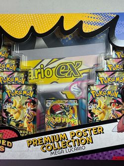 Pokemon Trading Ascended Heroes Premium Poster Collection ~ Brand New