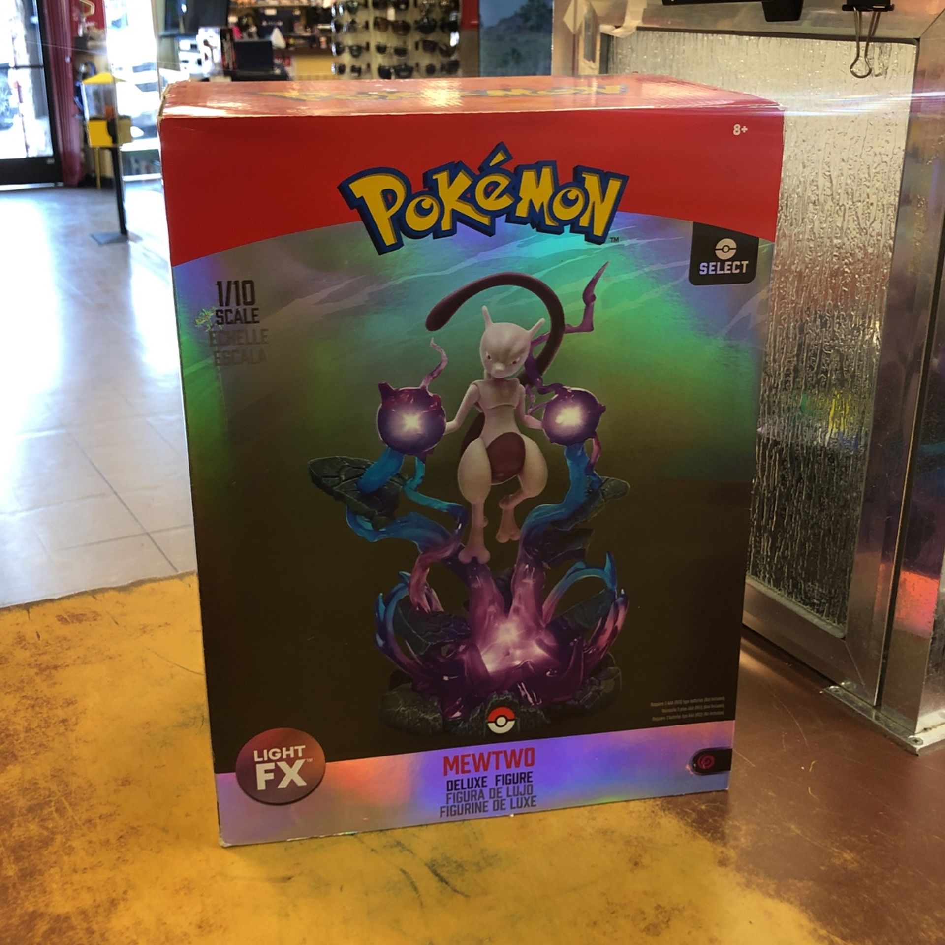 Action Figures Pokémon Mewtwo Light FX
