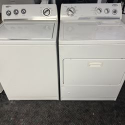 Whirlpool Set Washer & Gas Dryer