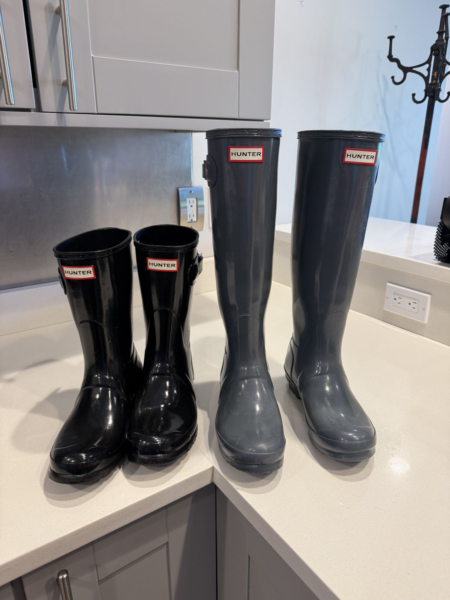 Hunter Boots - 2 Pair