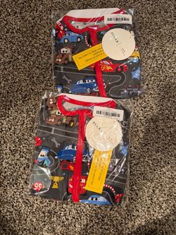 Little sleepies Cars“shorty zippy” 2t & 3t $25 each