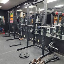 Commercial Grade Half Squat Racks Gym Equipment Exercise Fitness Workout