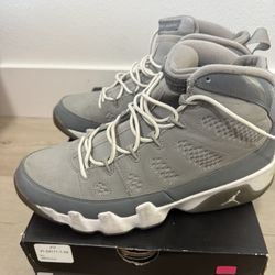 Air Jordan 9 Cool Grey 2012 Sz 9