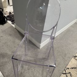 Acrylic chair (tall)